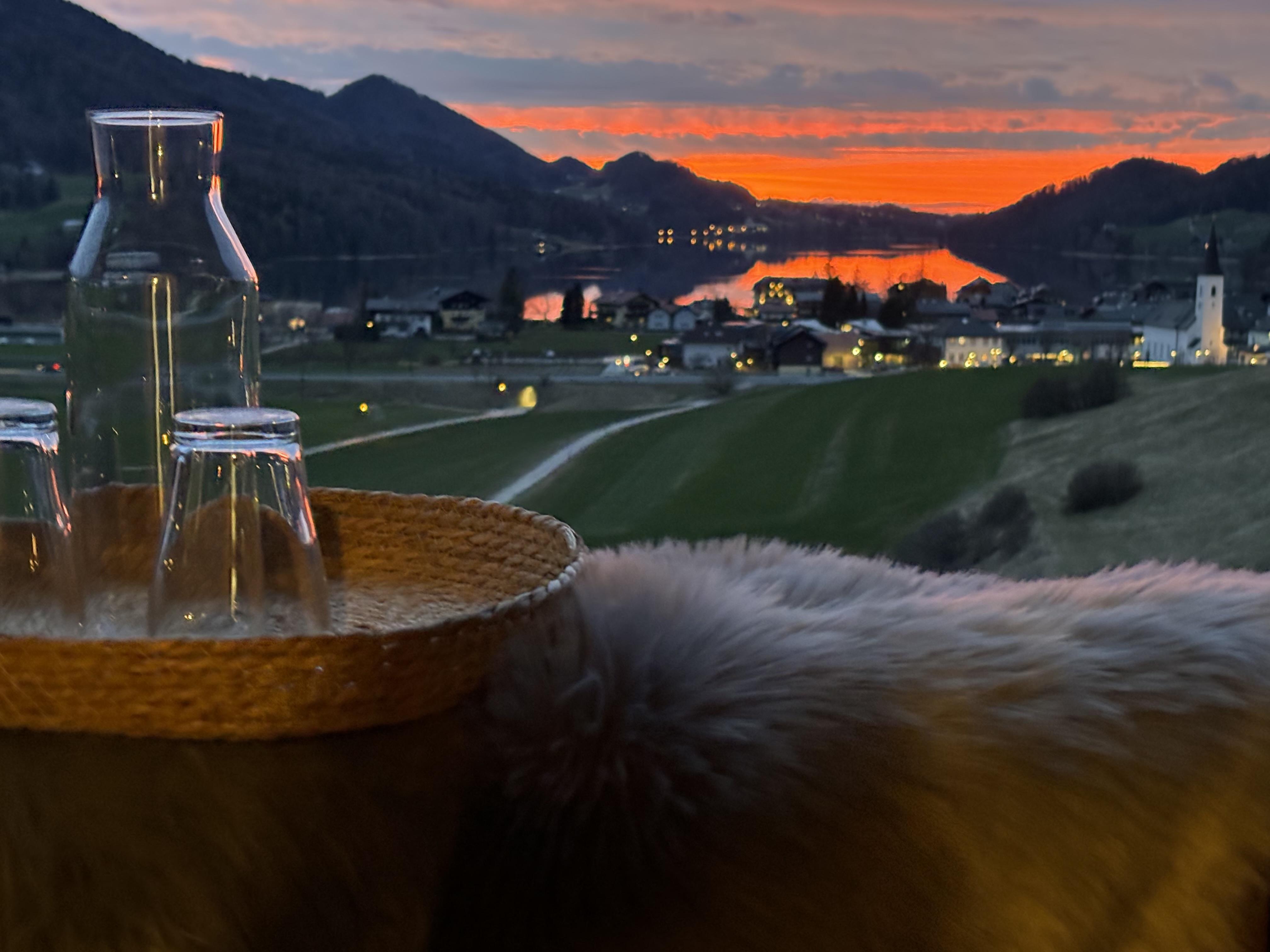 Pension Stoellinger Mit Traumausblick Fuschl am See Buitenkant foto